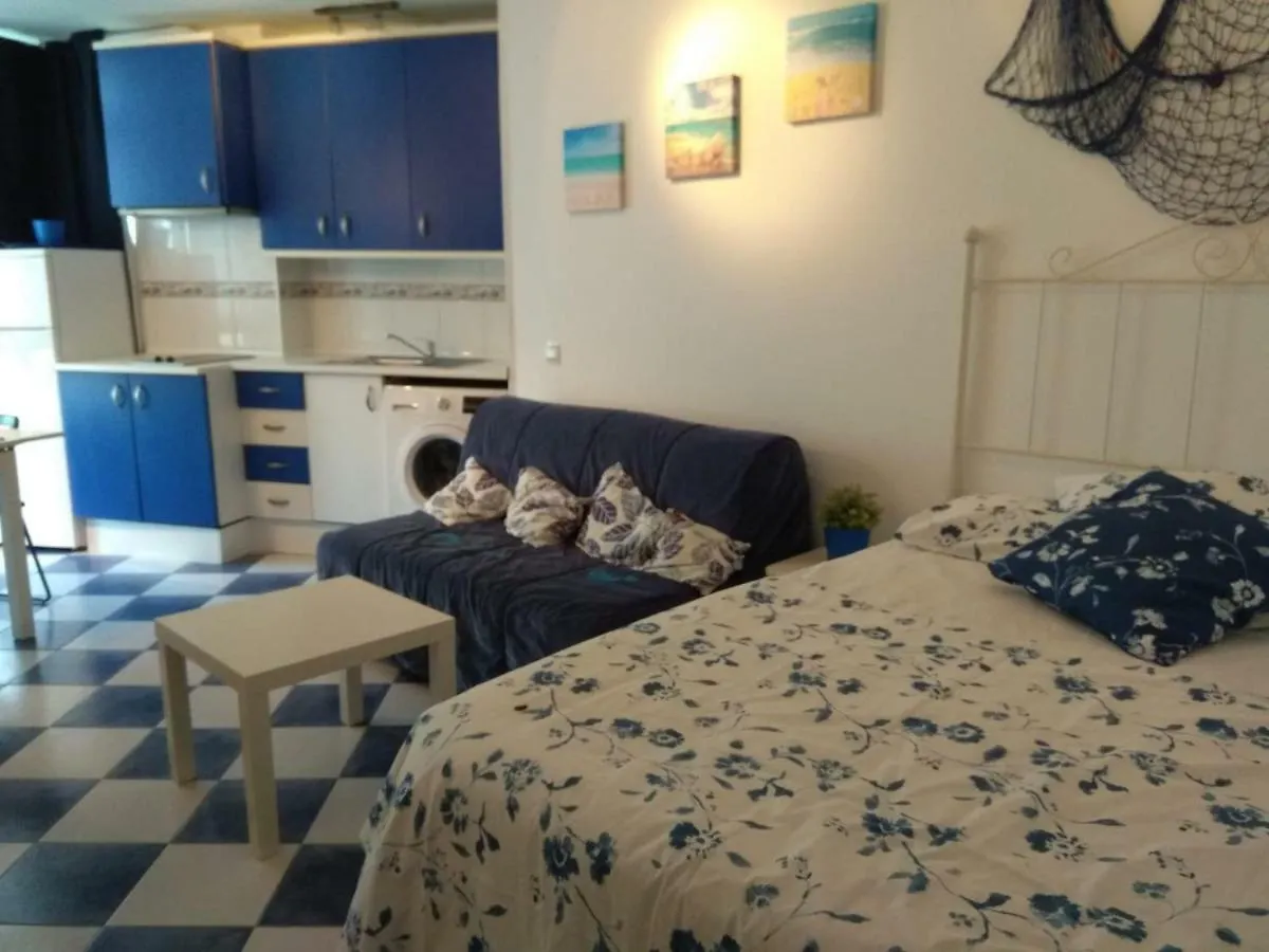 M3 904 Azul Mediterráneo bonito y confortable estudio Benalmádena